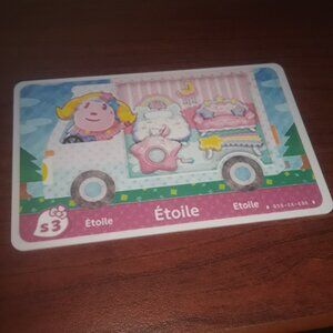 Animal Crossing New Horizons Amiibo Card Sanrio Etoile